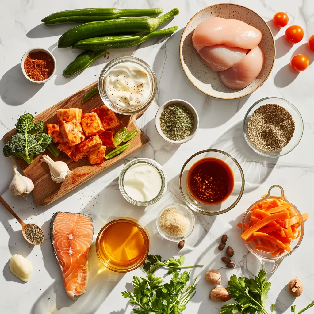 CAVA Honey Harissa Chicken Bowls Zesty ingredients