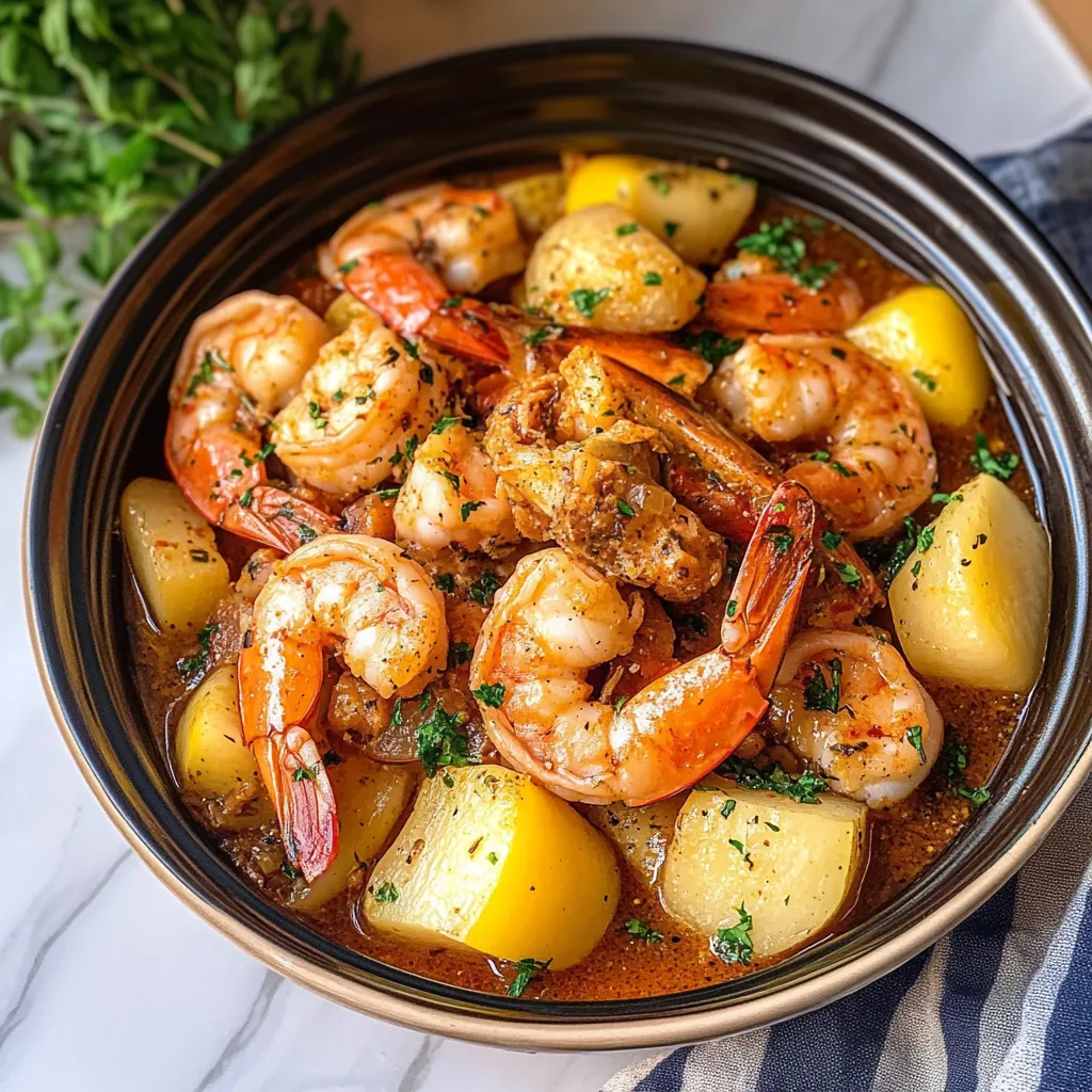 Crockpot Shrimp Boil Luscious