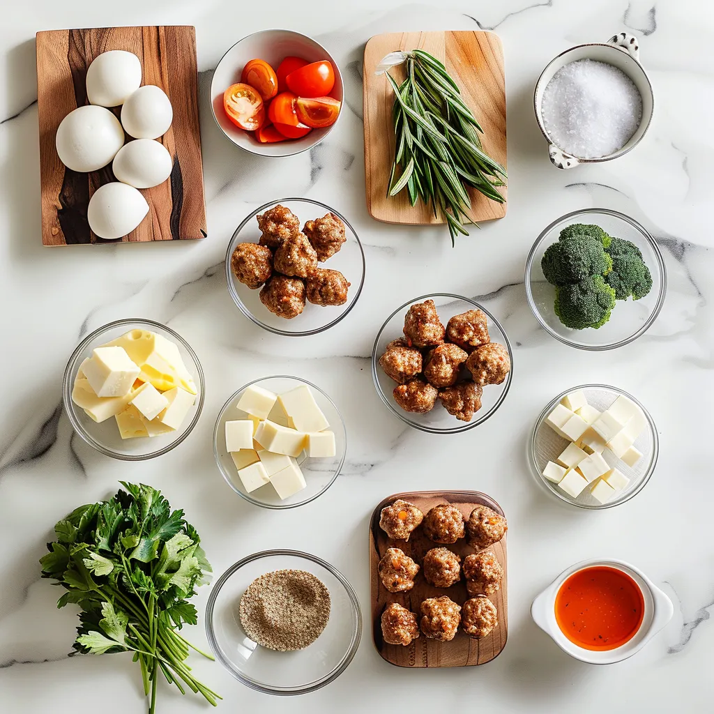 Delectable Crockpot Hawaiian Meatballs ingredients