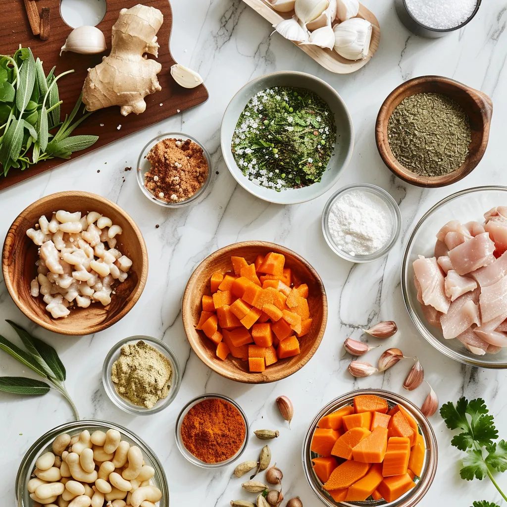 Fresh Chicken Peanut Curry: A Comforting Delight ingredients