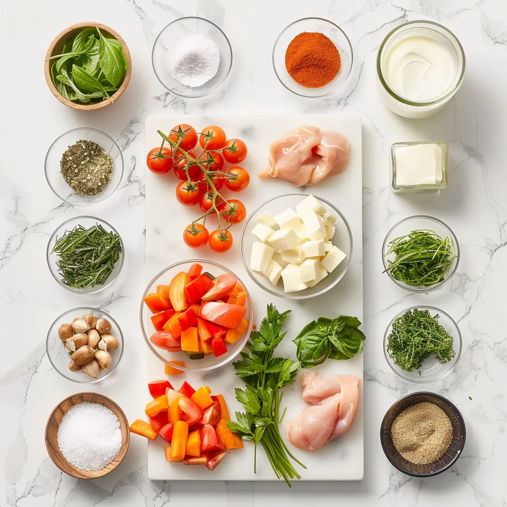 Grilled Chicken Salad Irresistible ingredients