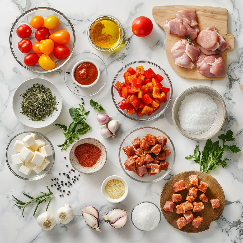 Heavenly Cajun Pork Bites: A Flavor Explosion ingredients