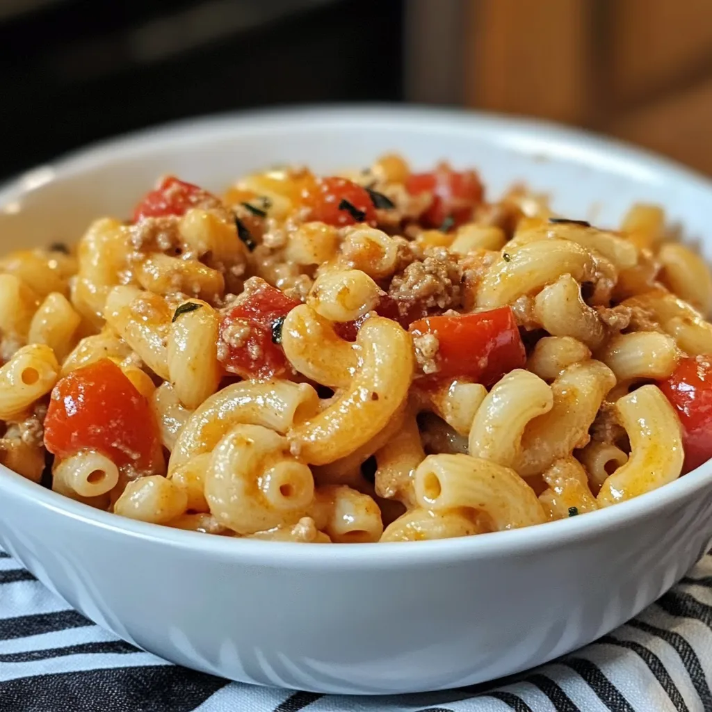 Heavenly Simple Old Fashioned Macaroni and Tomatoes