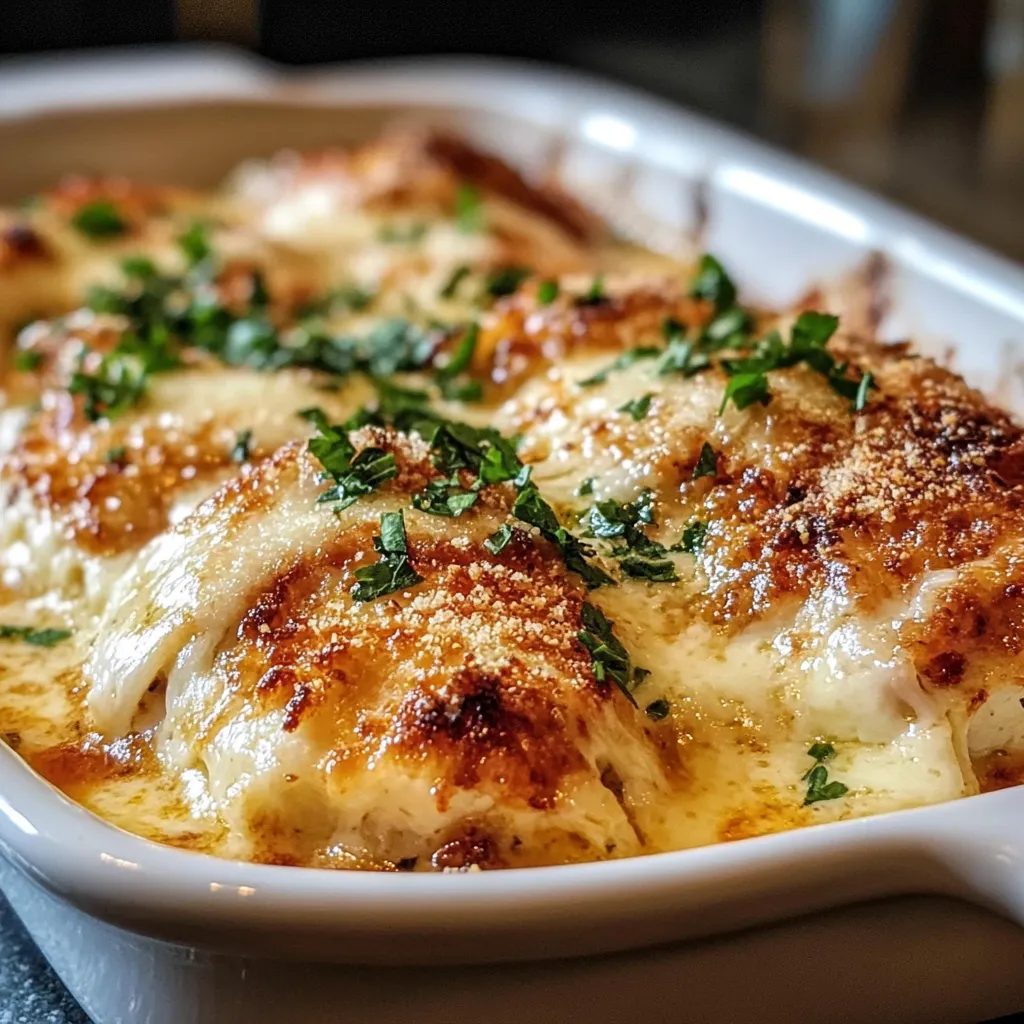 High Protein Chicken Parmesan Casserole Delightful