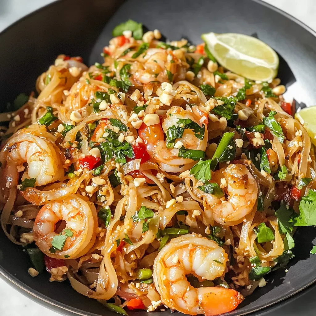 Juicy Shrimp Pad Thai (Better-Than-Takeout)