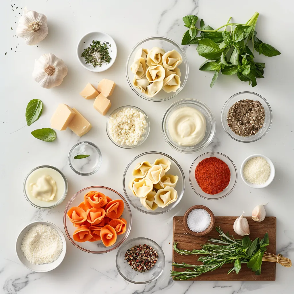 Luscious Marry Me Tortellini ingredients