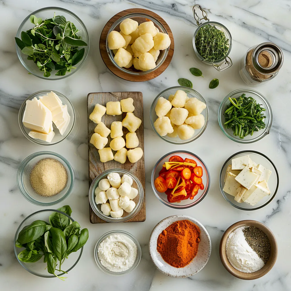 Mouthwatering Crispiest Air Fryer Gnocchi ingredients