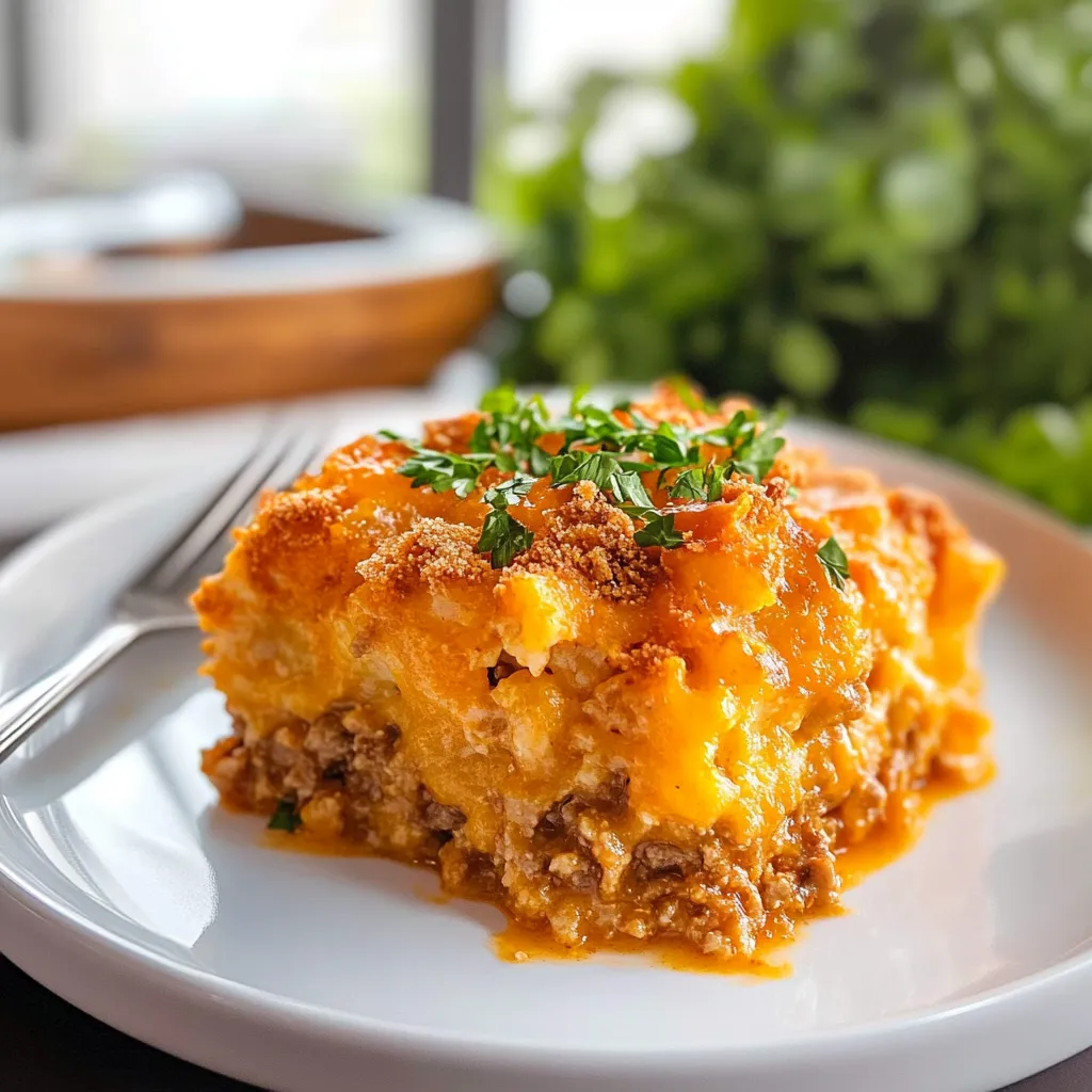 Mouthwatering Crockpot Tater Tot Casserole