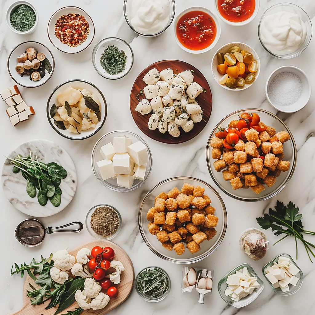 Mouthwatering Crockpot Tater Tot Casserole ingredients