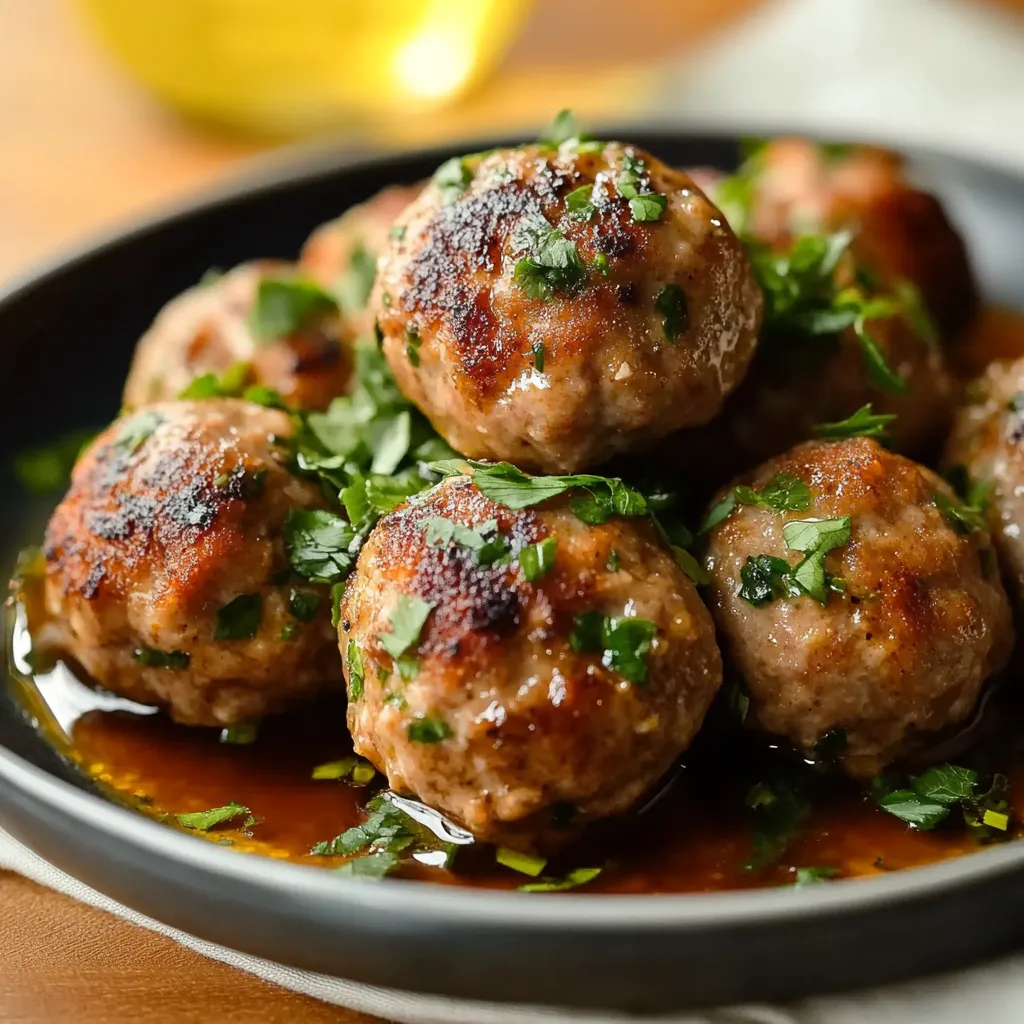 Rapid Baked Turkey Meatballs Scrumptious