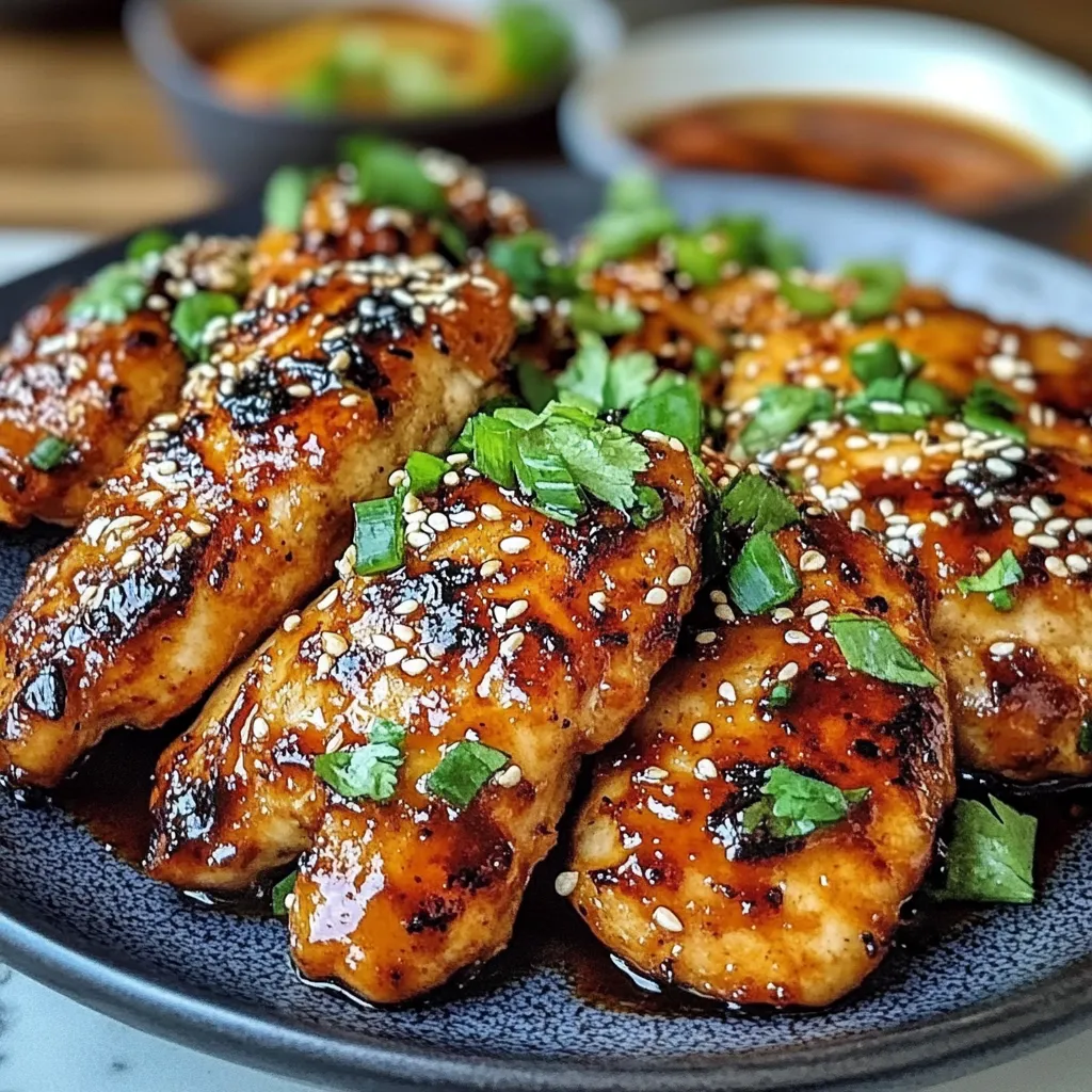 Rich Korean Chicken Breasts