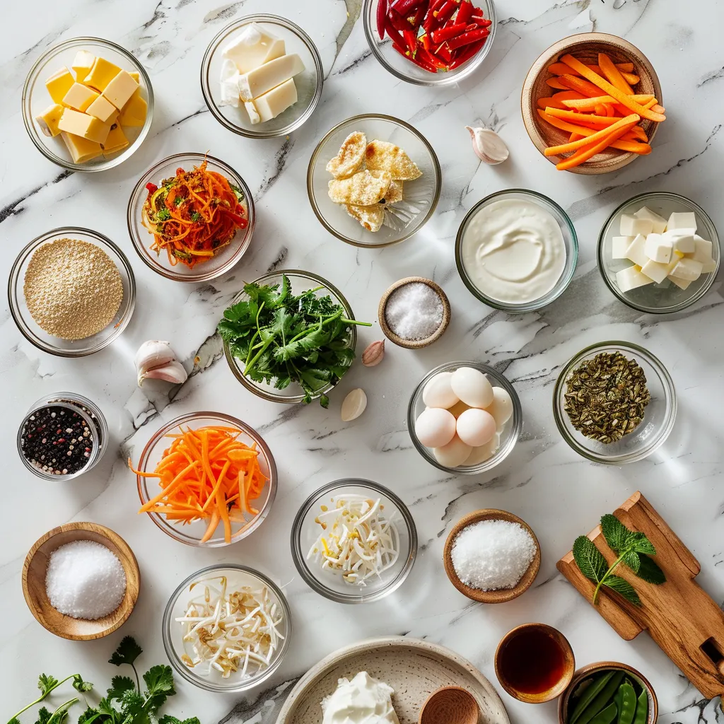 Scrumptious 20-Minute Egg Roll Bowls ingredients