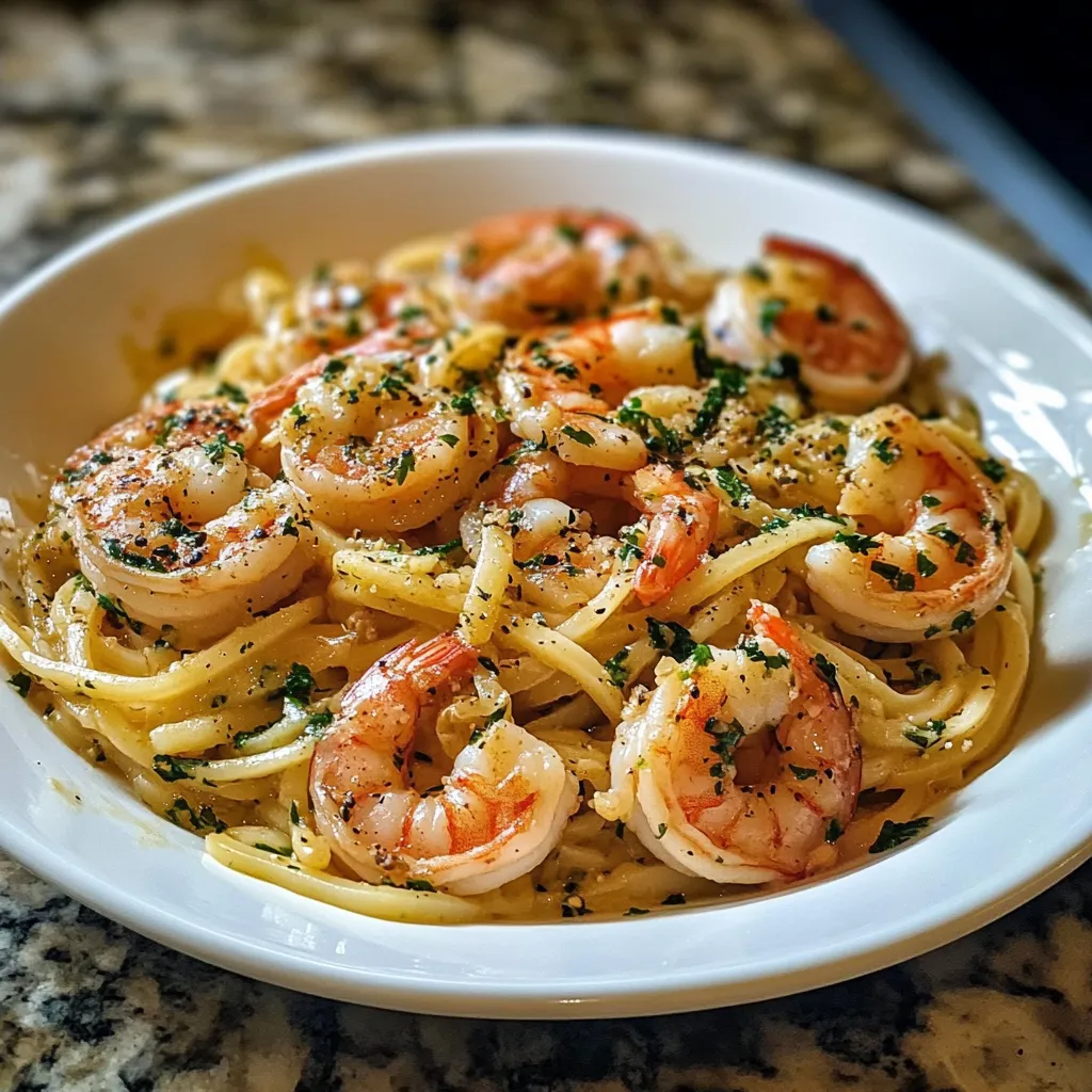 Shrimp Scampi with Zoodles Irresistible