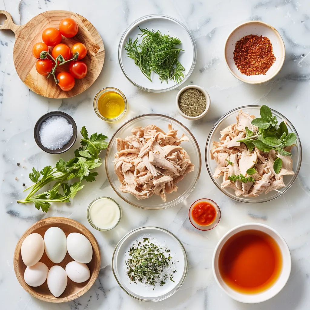 Slow Cooker Shredded Chicken (Meal-Prep Friendly) Crispy ingredients