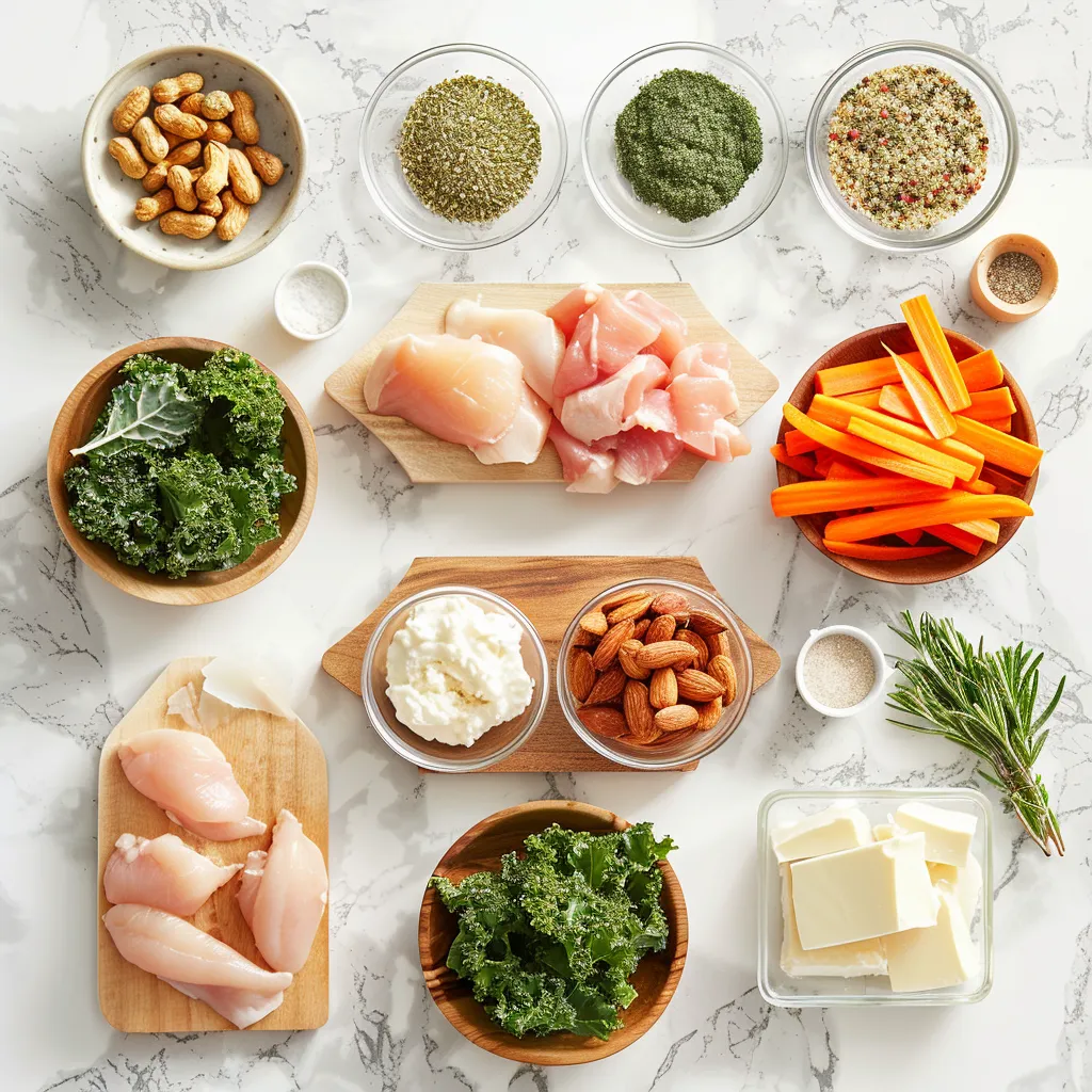 Vegetarian Italian Pasta Salad ingredients