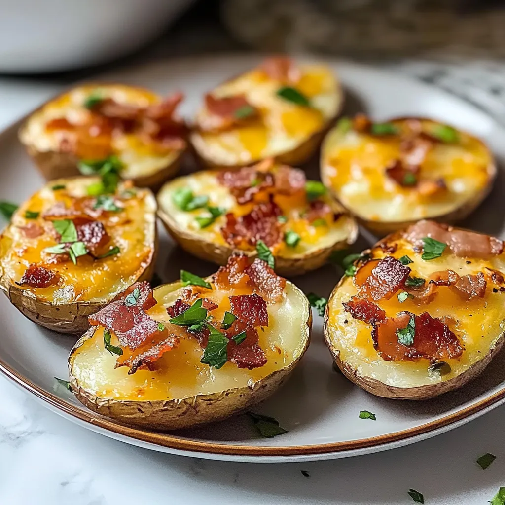 Crispy Potato Skins with Bacon: A Savory Delight