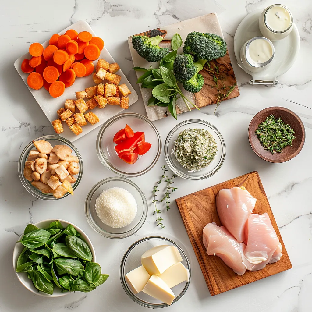 Irresistible Crispy Coconut Chicken Casserole Recipe ingredients