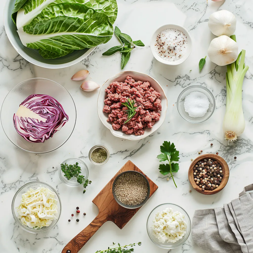 Savory Ground Beef and Cabbage – Comfort Food Delight ingredients