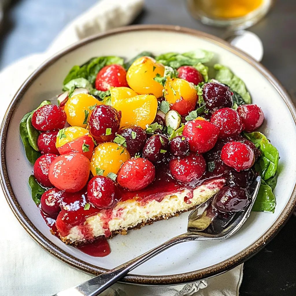 Savory Tart Cherry Salad
