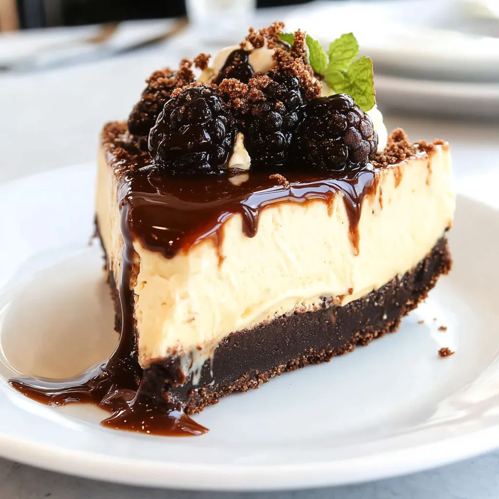 Ultimate Bailey's Irish Cream Cheesecake Delight