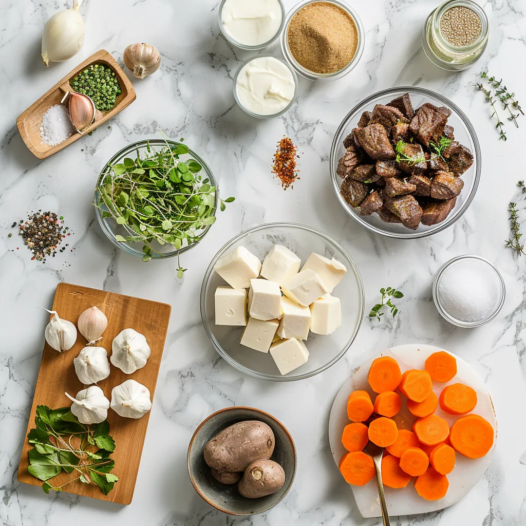 Ultimate Guinness Beef Stew Recipe for Cozy Nights ingredients