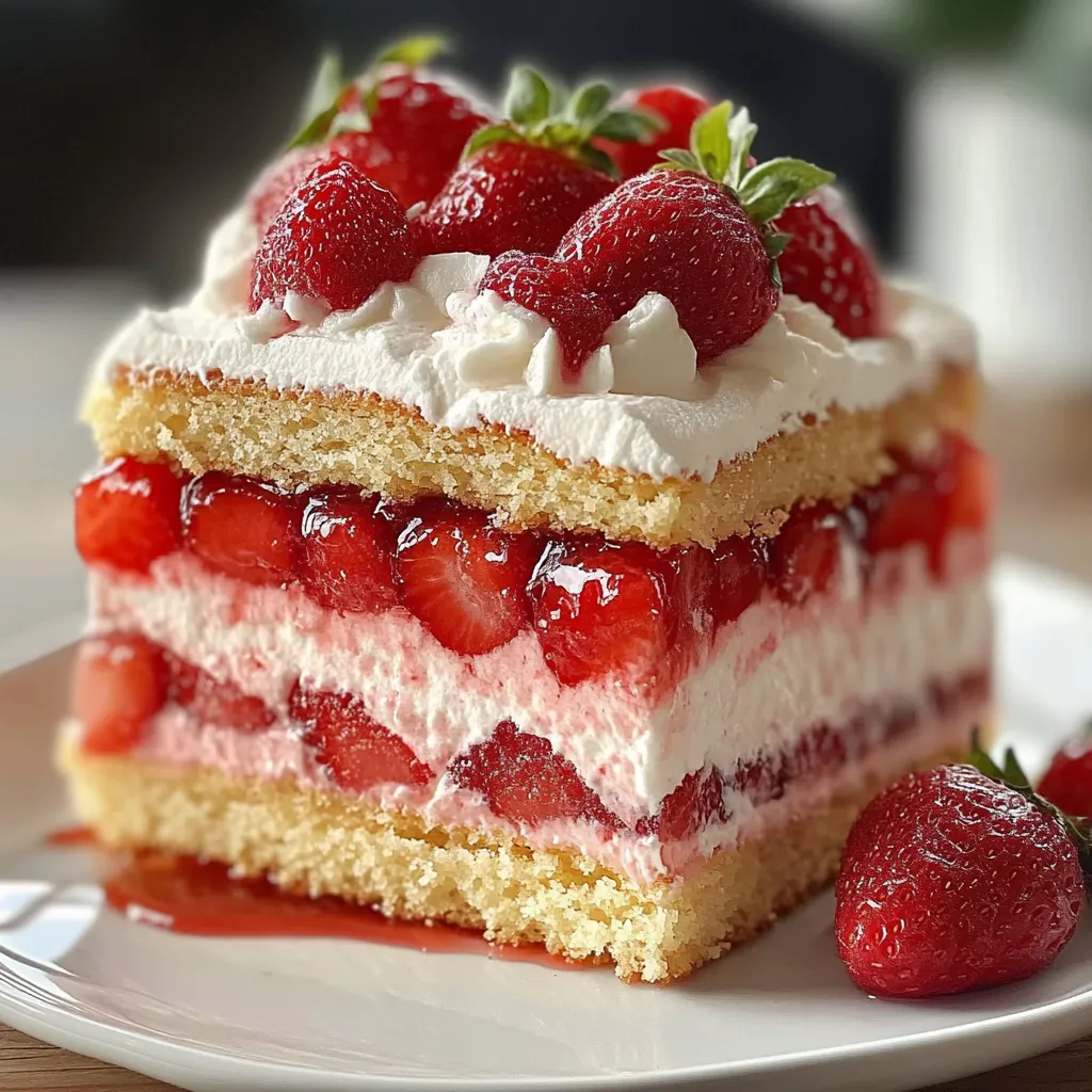 Unforgettable Strawberry Shortcake Cake in 5 Simple Steps Aromatic