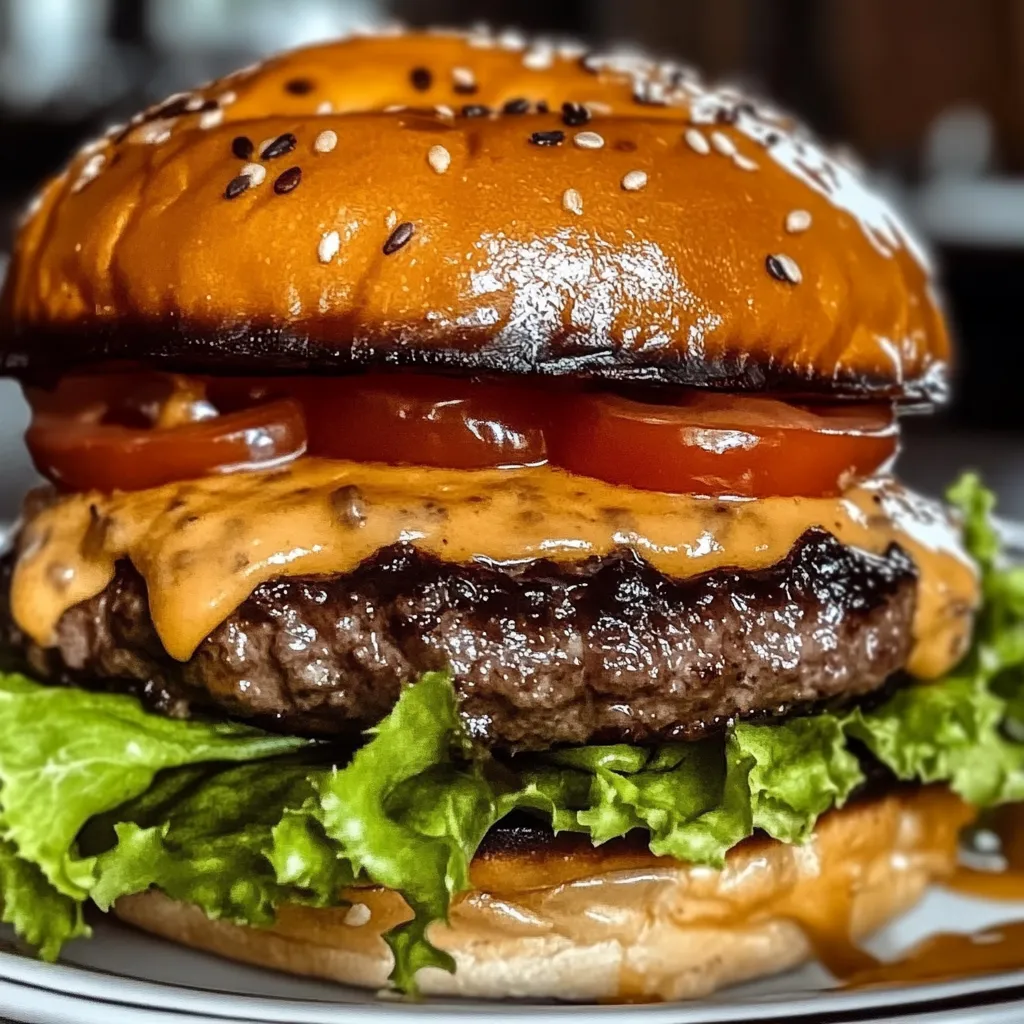 Yummy Smash Burgers with Baconnaise Sauce Recipe