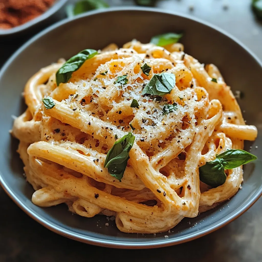 Zesty Gochujang Creamy Pasta