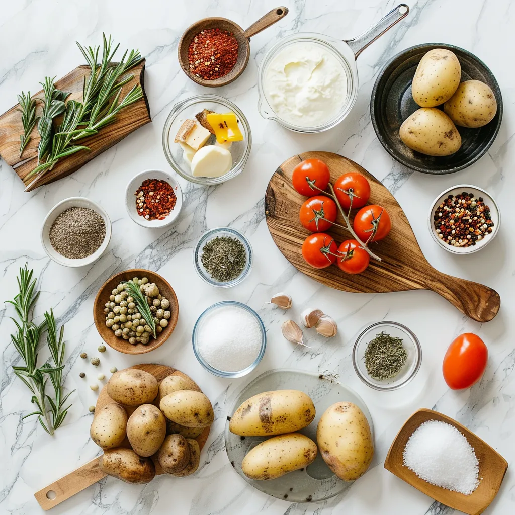 air fryer baked potato Aromatic ingredients