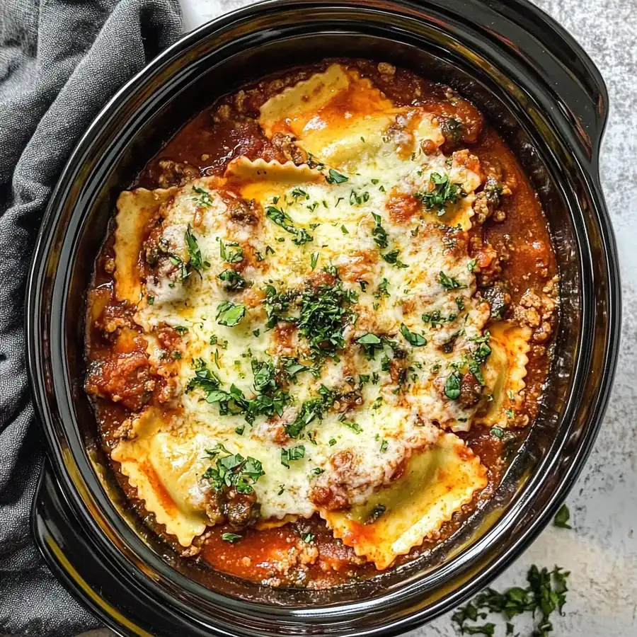 Legendary Irresistible Slow Cooker Ravioli Lasagna Recipe Delight — 30-Min Family Dinner Everyone Loves