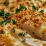 Crispy Baked Cheesy Chicken Casserole – Creamy, Easy, and Crowd‑Pleasing Recipe