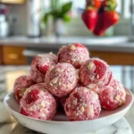 Delicious Strawberry Cheesecake Protein Balls Recipe