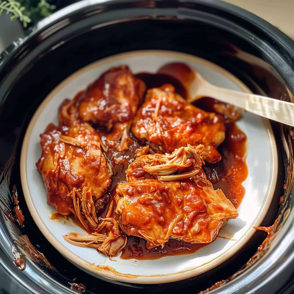 Crockpot BBQ Chicken