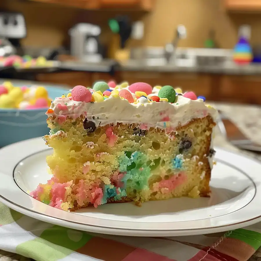 Delightful Easter Poke Cake – Fluffy, Festive & Sweet — Quick
