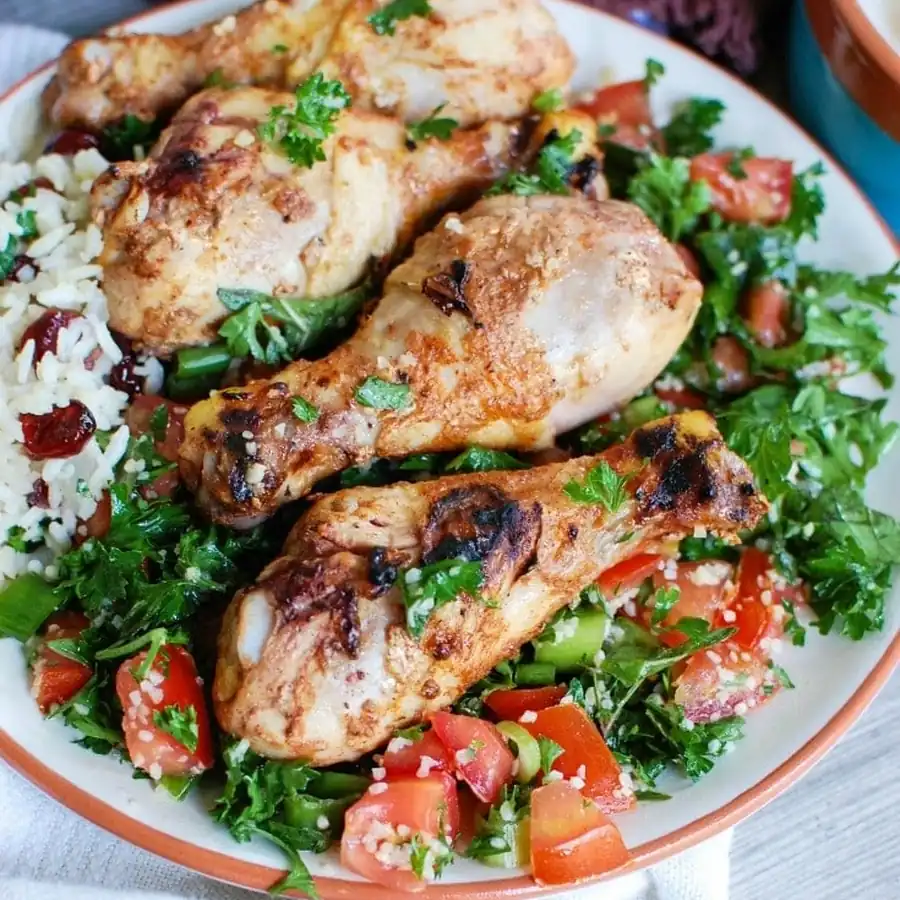 Mediterranean Chicken with Basmati Rice