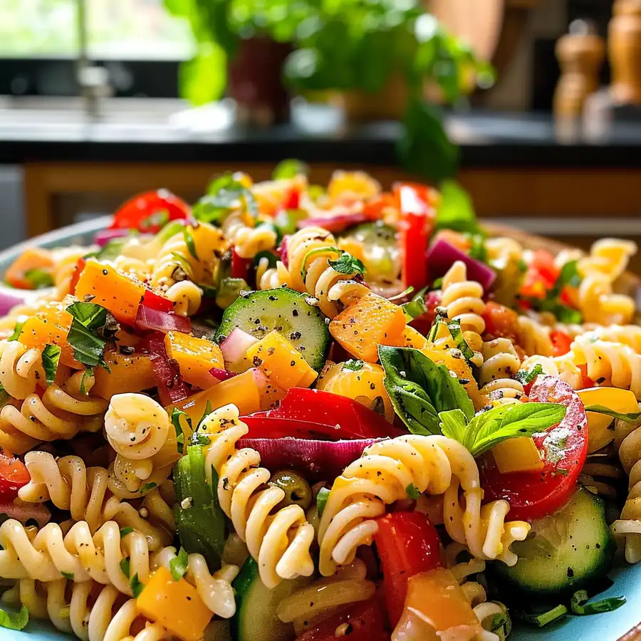 The Perfect Refreshing Zesty Italian Pasta Salad Recipe — Crispy, Creamy