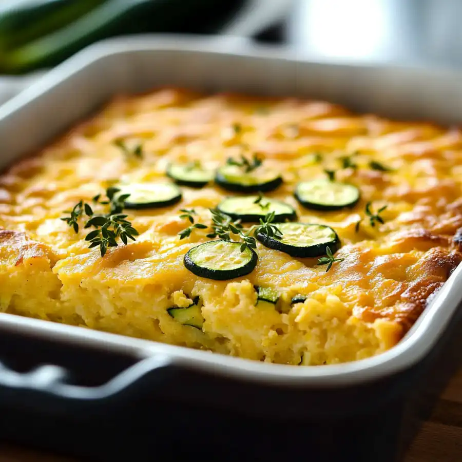 Unbeatable Easy Zucchini Cornbread Casserole — Ultimate Comfort Food Classic