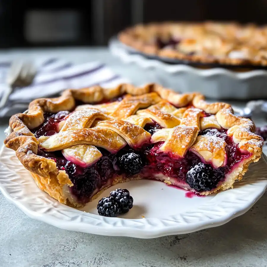 Viral Irresistible Easy Blackberry Peach Pie Recipe to Savor — One