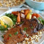 Pan-Seared Harissa NY Strip Steak | Easy, Spicy & Juicy