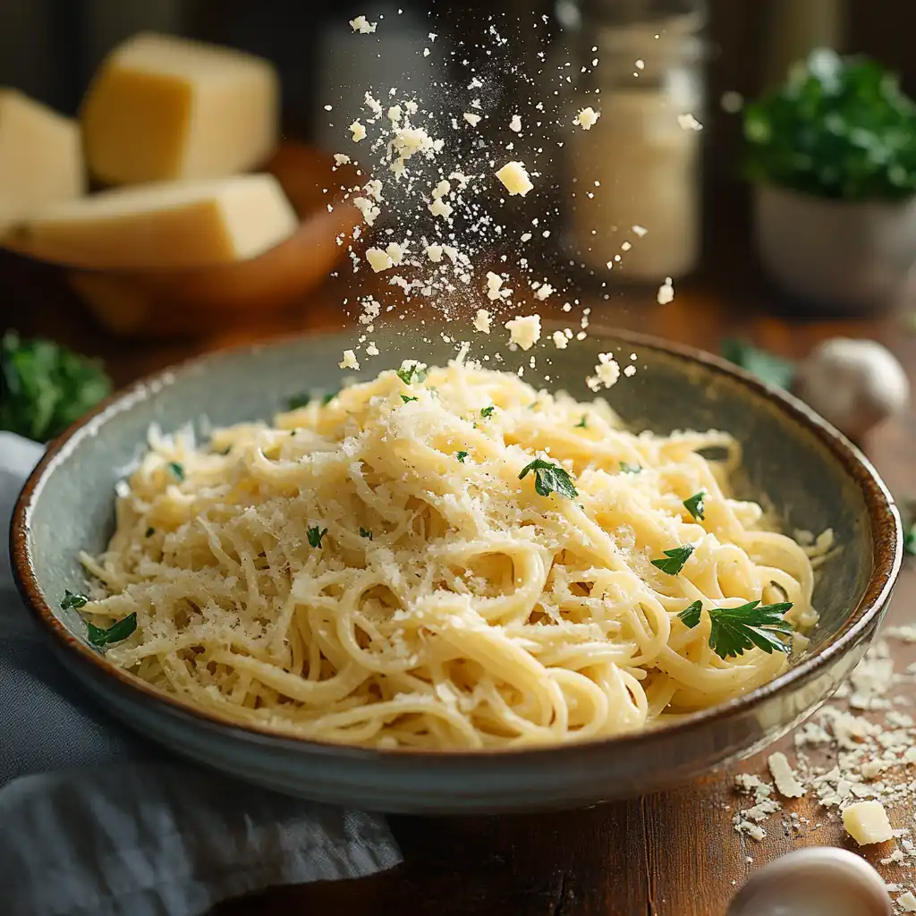 Creamy Garlic Parmesan Pasta — Quick Comforting Bliss