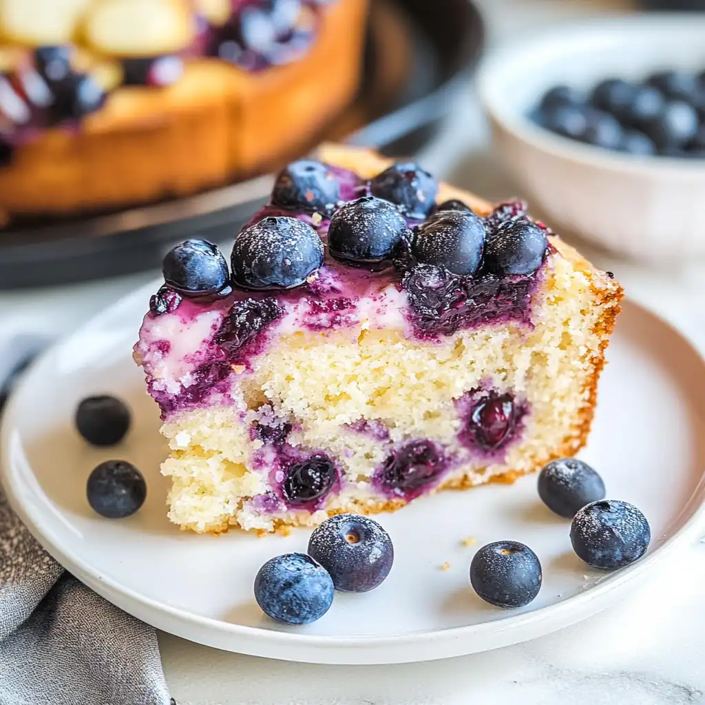 Blueberry Cream Cheese Coffee Cake: Sweet & Easy
