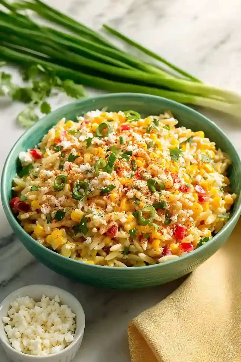 Mexican Street Corn Orzo — The Ultimate Summer Pasta Salad