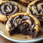 Swirled Brownie Cookies: The Ultimate Fudgy Chocolate Mashup