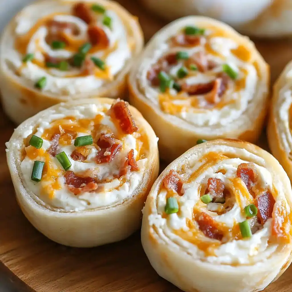 Cheddar Bacon Ranch Pinwheels: The Ultimate Party Appetizer!