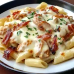 Cheesy Chicken Bacon Ranch Pasta Bake — Ultimate Family Comfort!