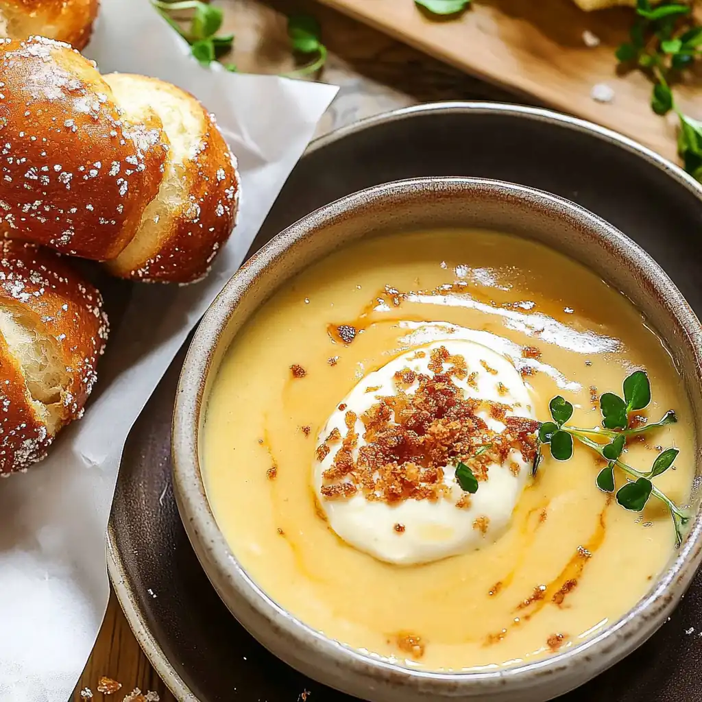 The Ultimate Soft Pretzels & Creamy Beer Cheese Dip