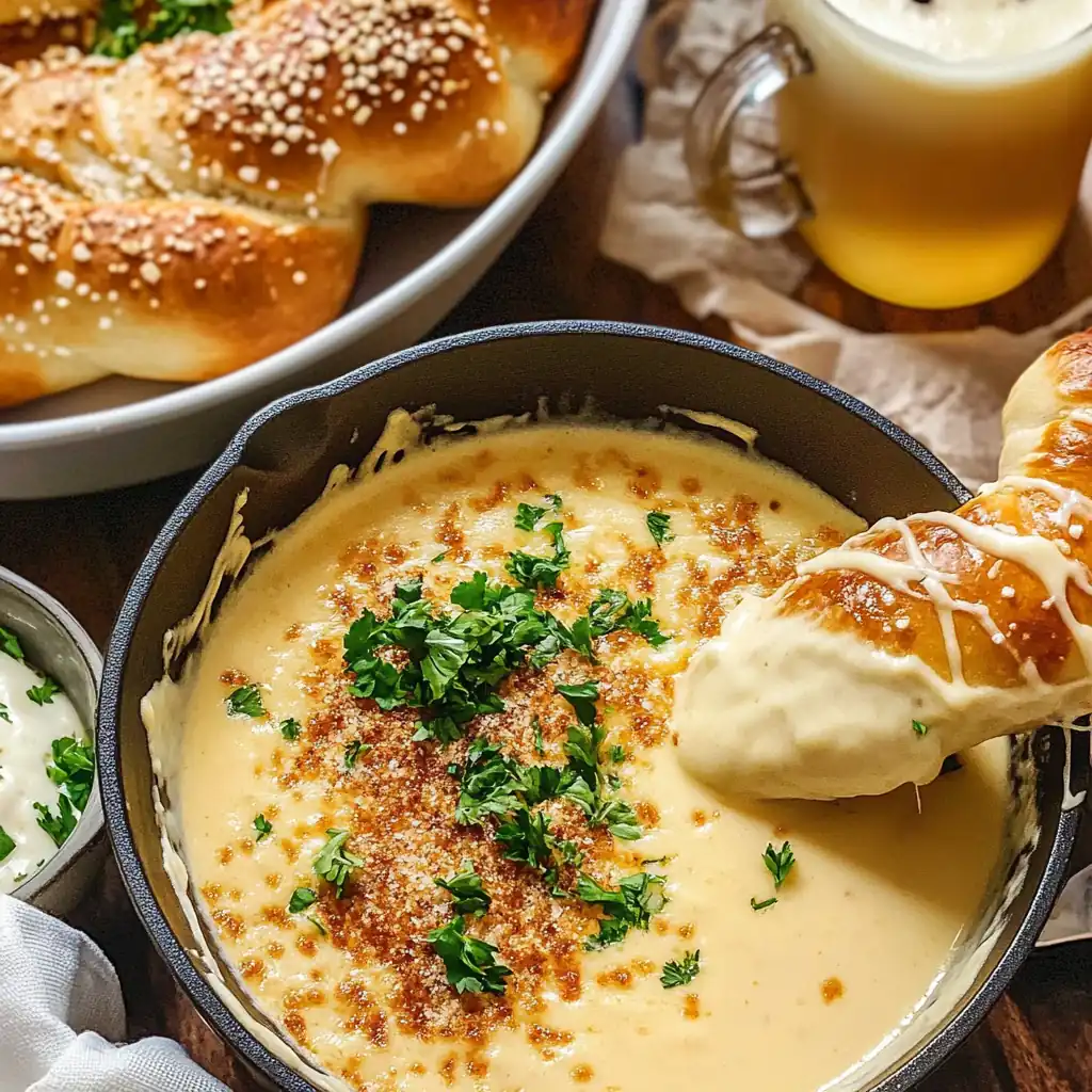 The Ultimate Soft Pretzels & Creamy Beer Cheese Dip