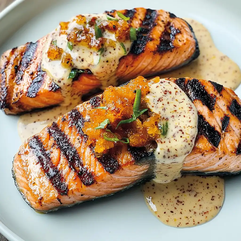Beef Grilled Salmon: A Bold Surf and Turf Fusion