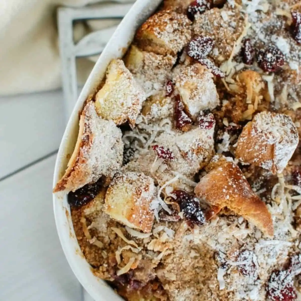 Coconut Cranberry French Toast Bake – Brunch Bliss