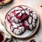 Velvet Magic: Red Velvet Crinkle Cookies That Melt-in-Your-Mouth
